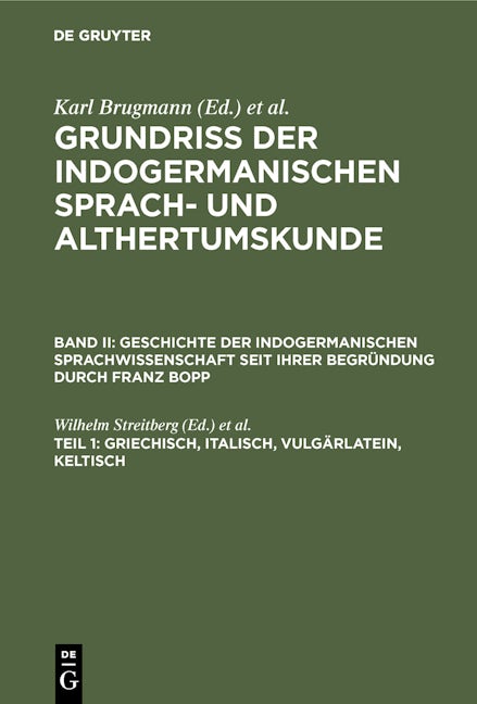 Griechisch, Italisch, Vulgärlatein, Keltisch