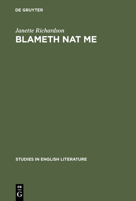 Blameth nat me