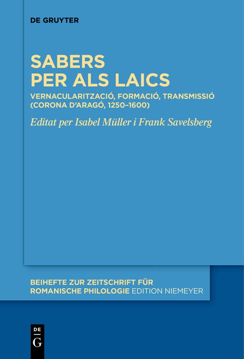 Cover image for Sabers per als laics, isbn: 9783111254678