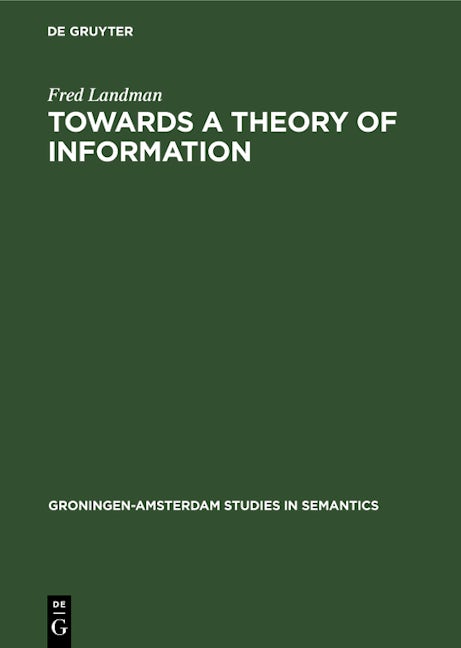 Towards a theory of information