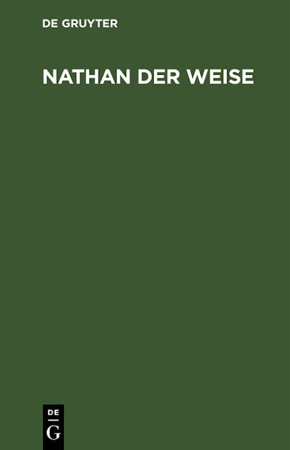 Nathan der Weise