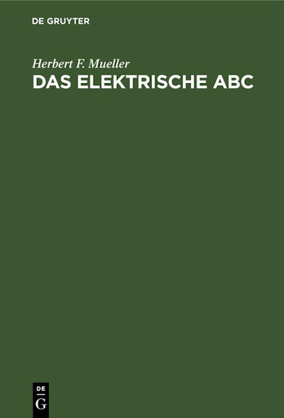 Das elektrische ABC