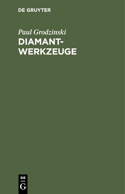 Diamant-Werkzeuge