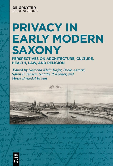 Cover image for Privacy in Early Modern Saxony, isbn: 9783111263847