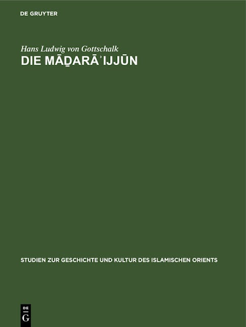 Die Māḏarāʾijjūn