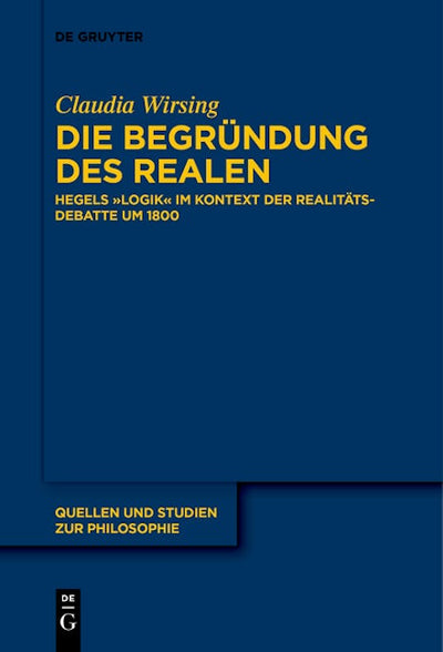 Die Begründung des Realen