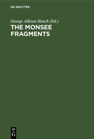 The Monsee fragments