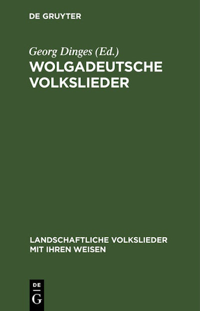 Wolgadeutsche Volkslieder
