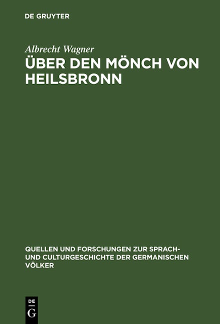 Über den Mönch von Heilsbronn