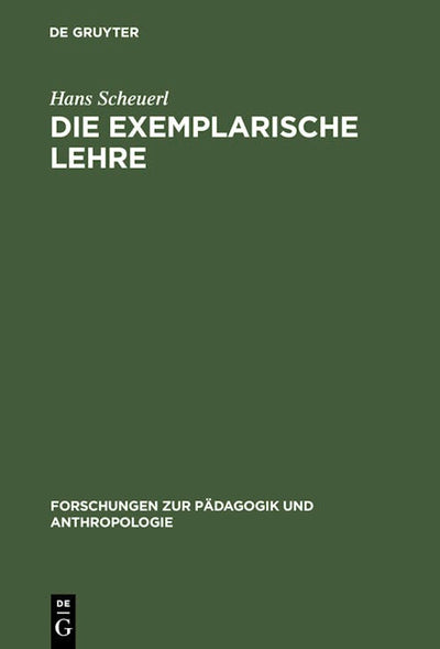 Die exemplarische Lehre