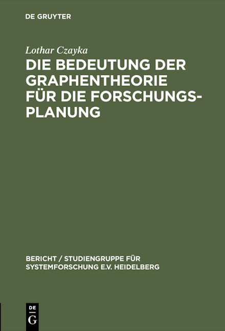 Die Bedeutung der Graphentheorie für die Forschungsplanung