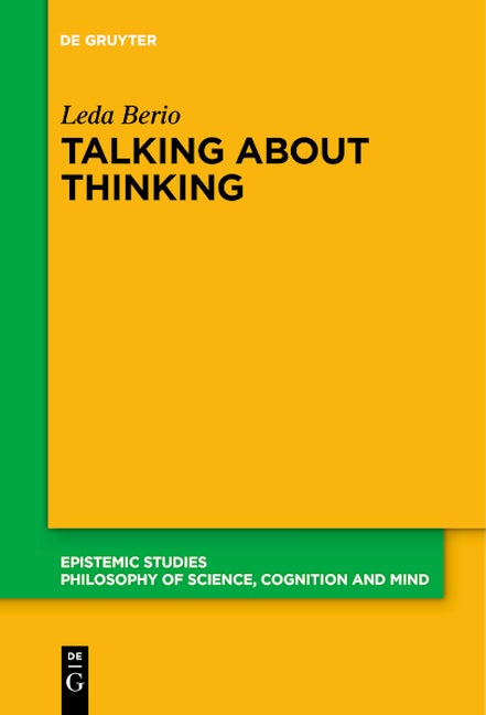 Talking About Thinking