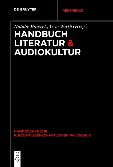 Cover image for Handbuch Literatur & Audiokultur, isbn: 9783111281506
