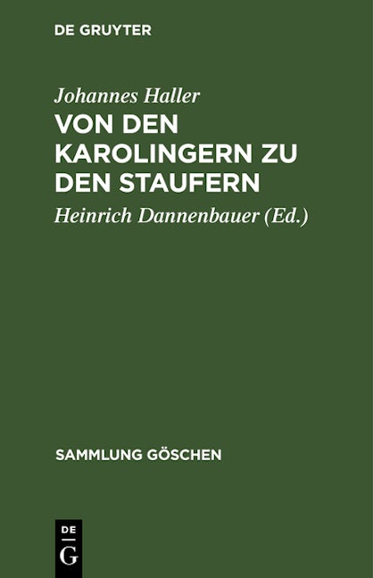 Von den Karolingern zu den Staufern