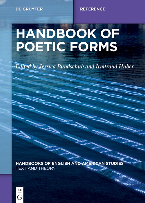 Cover image for Handbook of Poetic Forms, isbn: 9783111296258
