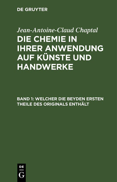 Welcher die beyden ersten Theile des Originals enthält