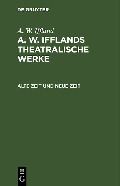 Alte Zeit und neue Zeit