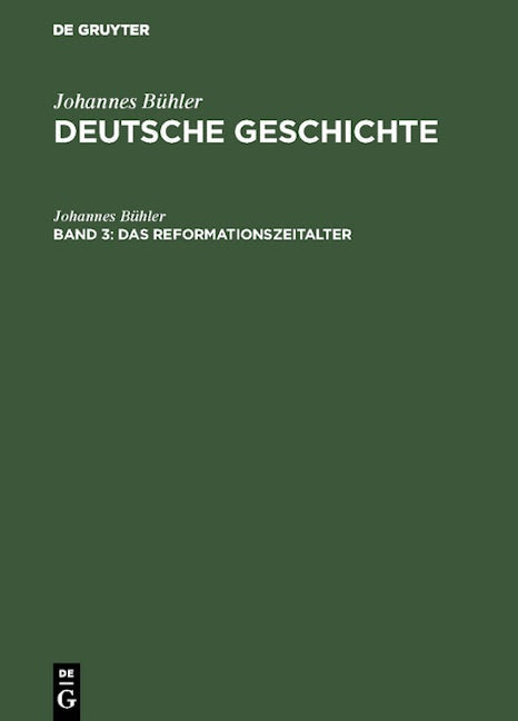 Das Reformationszeitalter
