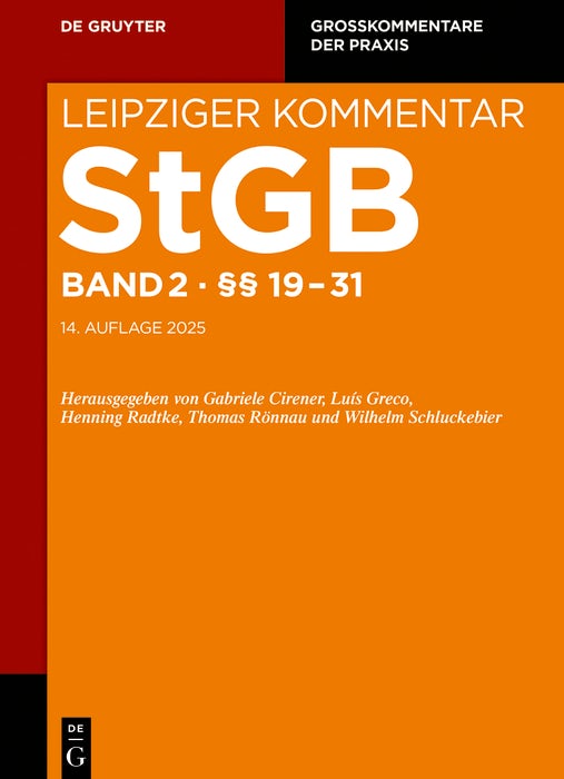 Cover image for §§ 19-31, isbn: 9783111314884
