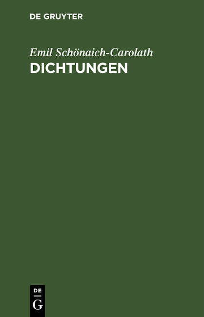 Dichtungen