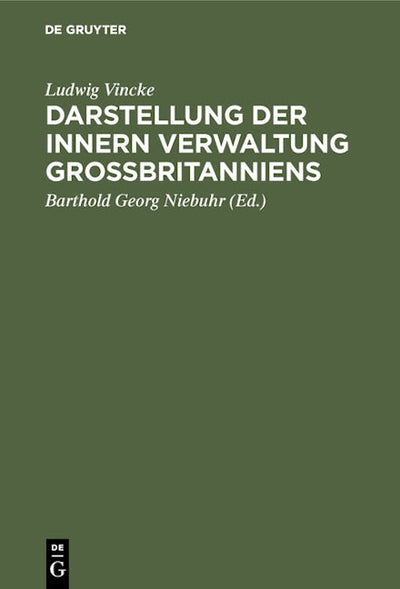 Darstellung der innern Verwaltung Großbritanniens