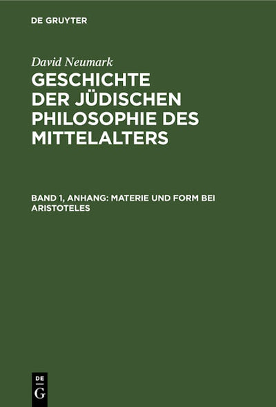 Materie und Form bei Aristoteles