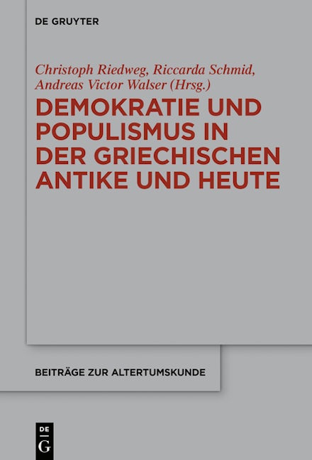 Demokratie und Populismus in der griechischen Antike und heute