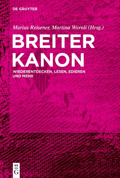 Cover image for BreiterKanon, isbn: 9783111323596