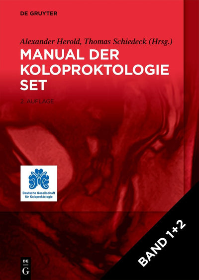 Cover image for [Manual der Koloproktologie 1+2], isbn: 9783111331034