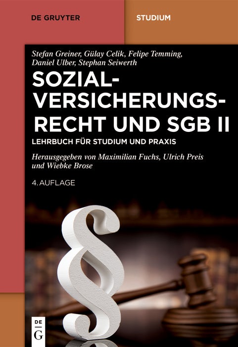 Cover image for Sozialversicherungsrecht und SGB II, isbn: 9783111337104