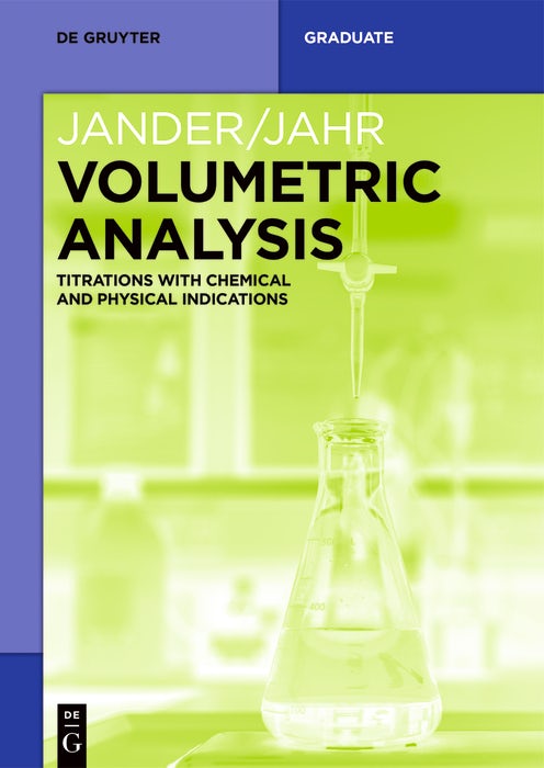 Cover image for Volumetric Analysis, isbn: 9783111349770