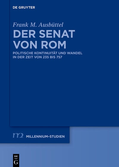 Cover image for Der Senat von Rom, isbn: 9783111355481