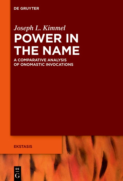 Cover image for Power in the Name, isbn: 9783111360287