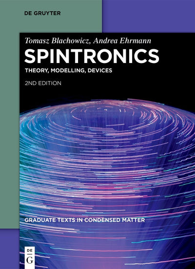 Cover image for Spintronics, isbn: 9783111382494