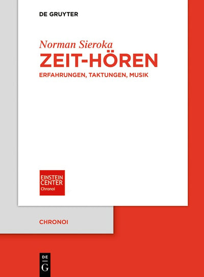 Cover image for Zeit-Hören, isbn: 9783111399997