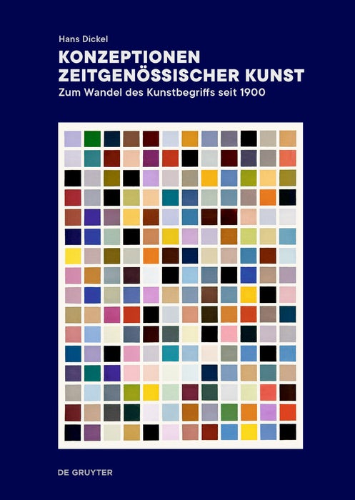 Cover image for Konzeptionen zeitgenössischer Kunst, isbn: 9783111405551