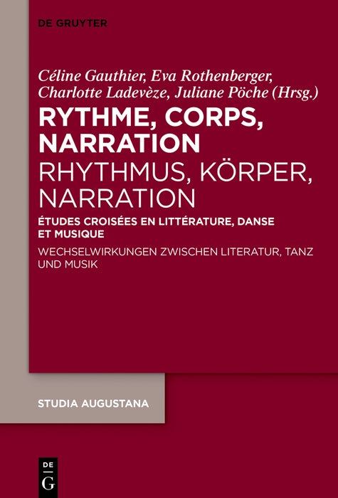 Cover image for Rythme, corps, narration / Rhythmus, Körper, Narration, isbn: 9783111425559