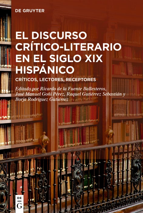 Cover image for El discurso crítico-literario en el siglo XIX hispánico, isbn: 9783111507187