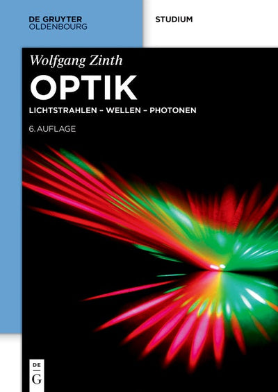Cover image for Optik, isbn: 9783111509648