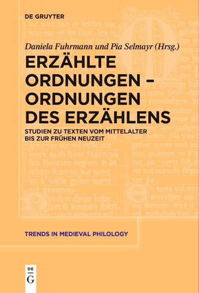 Erzählte Ordnungen – Ordnungen des Erzählens