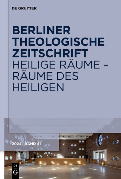 Cover image for Heilige Räume – Räume des Heiligen, isbn: 9783111561042