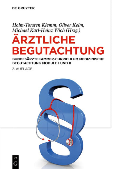 Cover image for Ärztliche Begutachtung, isbn: 9783111591162
