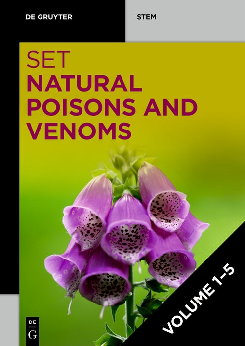 Cover image for Set: Natural Poisons and Venoms 1+2+3+4+5, isbn: 9783111601991