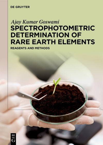 Cover image for Spectrophotometric Determination of Rare Earth Elements, isbn: 9783111614830
