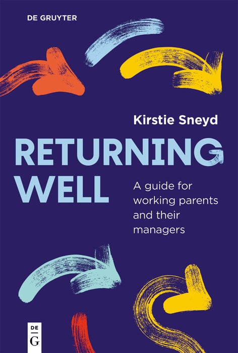 Cover image for Returning well, isbn: 9783111618272
