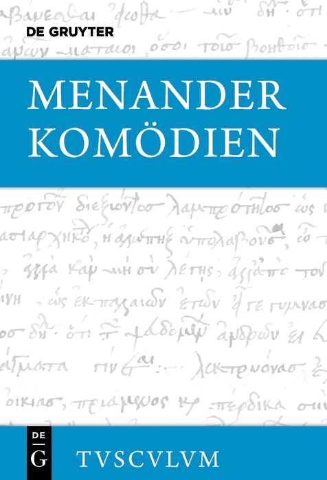 Cover image for Komödien, isbn: 9783111634890