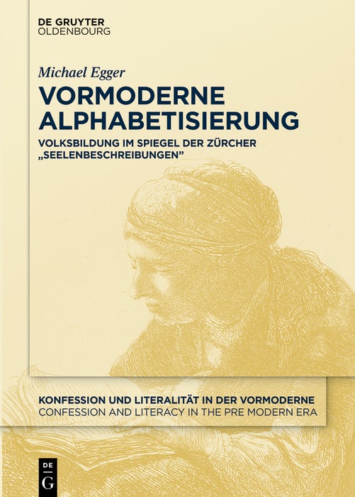 Cover image for Vormoderne Alphabetisierung, isbn: 9783111636672