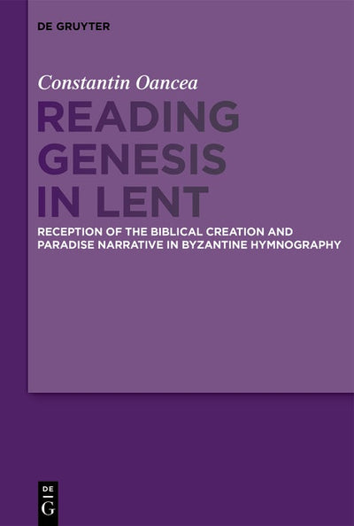 Cover image for Reading Genesis in Lent, isbn: 9783111645216