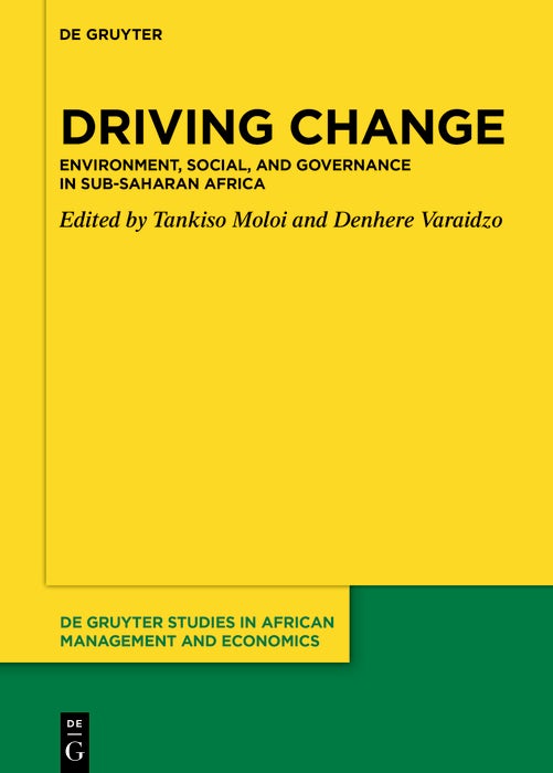 Cover image for Driving Change, isbn: 9783111677491