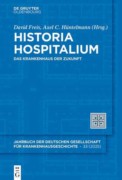 Cover image for Historia Hospitalium, isbn: 9783111679655